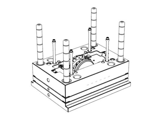 OEM / ODM ： ABS Injection Molding & Transparent Front Housing (1*1)  No.22724