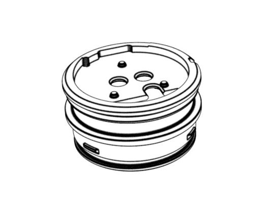 OEM / ODM ： Multi Cavity Injection Mold & Smart Doorbell: PIR _ HOLDER (1*4) No.23683