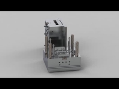 De transparante Clamshell-Telefoon Rugdekking (1*1)/de drie-Platen vormen/Koude agent No.21872