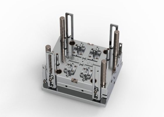 OEM / ODM ： Multi Cavity Injection Mold & Smart Doorbell: PIR _ HOLDER (1*4) No.23683